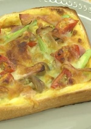 キッシュ風トースト-レシピのメイン写真