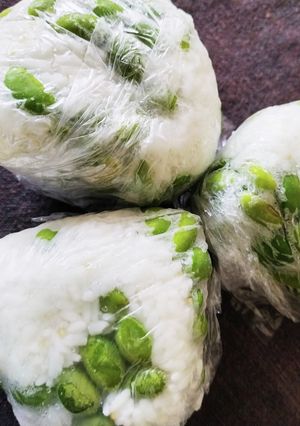 枝豆おにぎり-レシピのメイン写真