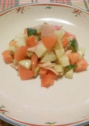 新じゃがのカクテルサラダ-レシピのメイン写真