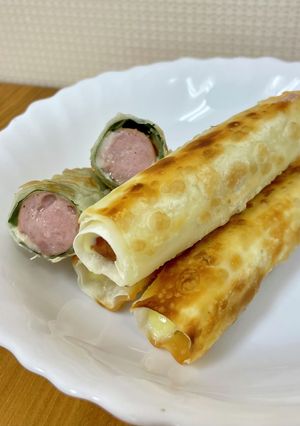 くるくるウインナー【ここから栄養士】-レシピのメイン写真