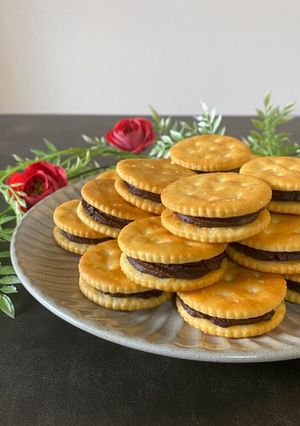 【材料3つ】チョコレアチーズサンド-レシピのメイン写真
