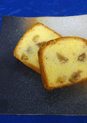 栗の渋皮煮　米粉パウンドケーキ-レシピのメイン写真