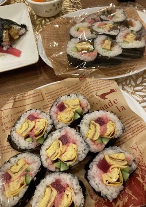 嘉人と恵方巻♪-レシピのメイン写真