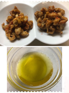 鶏油&鶏皮スナック-レシピのメイン写真