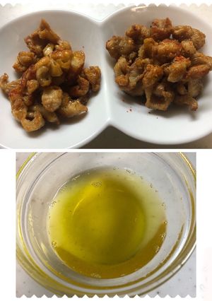 鶏油&鶏皮スナック-レシピのメイン写真