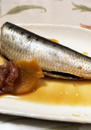 圧力鍋でふっくら！いわしの梅煮-レシピのメイン写真