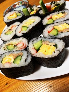 恵方巻き サラダ巻き-レシピのメイン写真