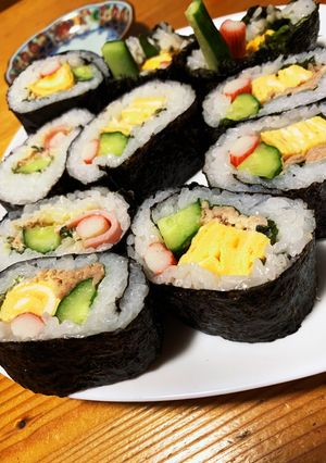 恵方巻き　サラダ巻き-レシピのメイン写真