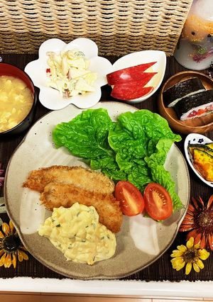 めんたい（魚）のフライ（お好み焼粉で）-レシピのメイン写真