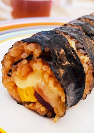 辛くないチーズキンパ-レシピのメイン写真