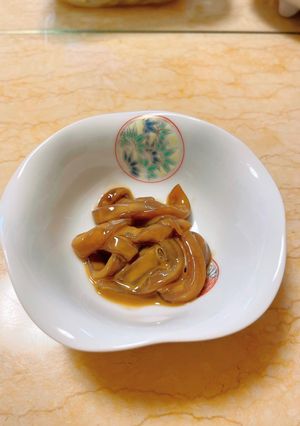 かんしまめ（スルメイカ）の肝醤油漬け-レシピのメイン写真