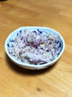 ひらひら大根のゆかり和え-レシピのメイン写真