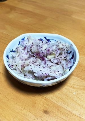 ひらひら大根のゆかり和え-レシピのメイン写真