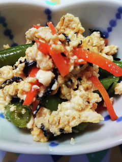 炒り豆腐-レシピのメイン写真