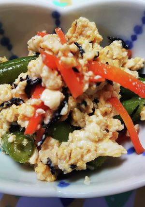 炒り豆腐-レシピのメイン写真