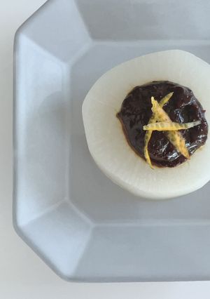 味噌だれで美味しくなる「ふろふき大根」-レシピのメイン写真