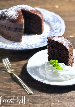 ほぼガトーショコラ！（チョコ蒸しケーキ）-レシピのメイン写真