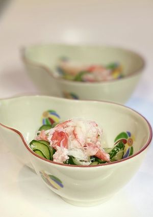 たまには本物で!簡単な蟹と胡瓜の酢の物-レシピのメイン写真