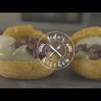 抹茶白玉シュークリーム