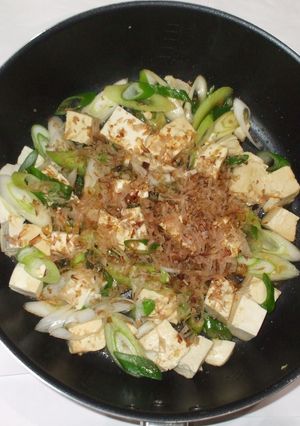 春の豆腐ネギ炒め♪簡単・春に合わせた薬膳-レシピのメイン写真