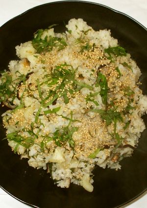 夏のじゃが芋大葉飯♪梅雨の胃腸不調に薬膳-レシピのメイン写真
