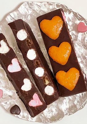 バレンタイン&オレンジデーチョコバー-レシピのメイン写真