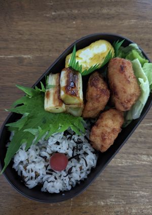 JK☆シソ香るひじきご飯弁当♪-レシピのメイン写真