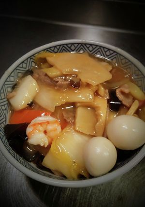 海鮮ウマウマ中華丼!❨(@≧↺≦@)❩ノ-レシピのメイン写真