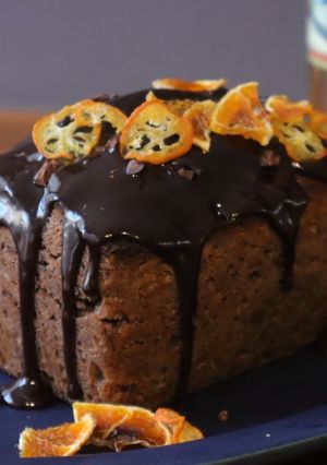 味醂でしっとり柑橘ココアパウンドケーキ-レシピのメイン写真