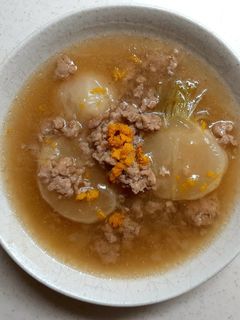 ゆず風味のカブのそぼろ煮-レシピのメイン写真