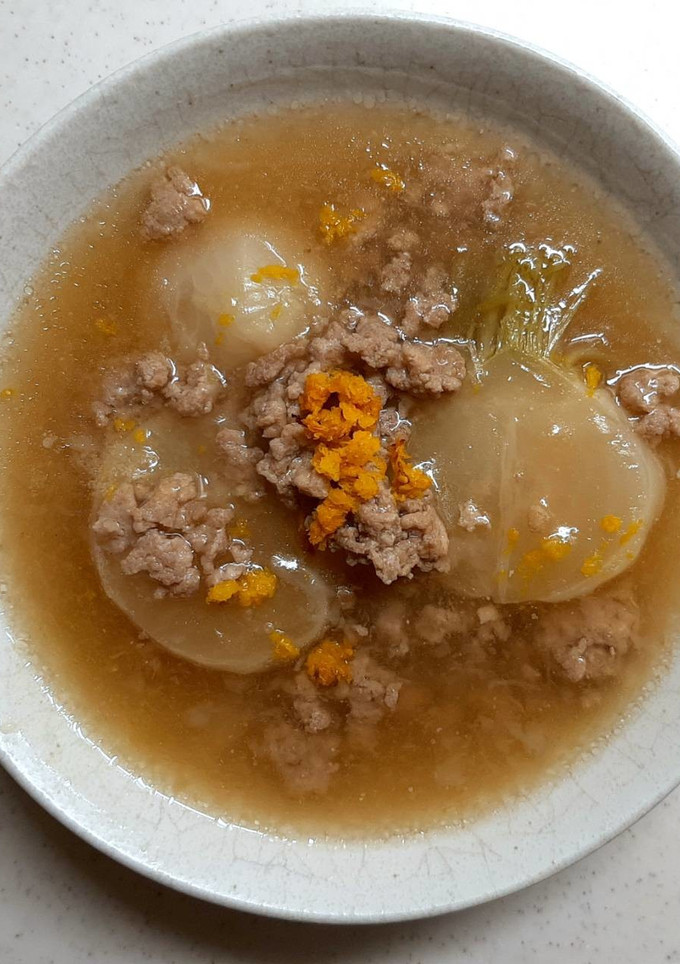 ゆず風味のカブのそぼろ煮-レシピのメイン写真