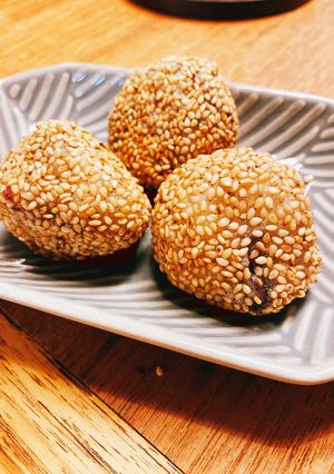 胡麻団子♪香ばしい胡麻としっとり餡子☆-レシピのメイン写真