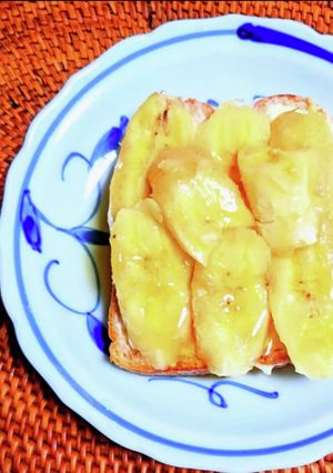 メープルバナナトースト-レシピのメイン写真