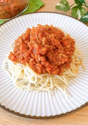 家族絶賛！手作りミートソース-レシピのメイン写真