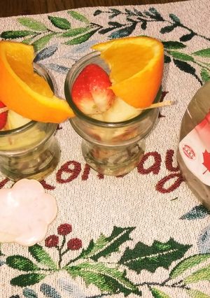 酸味のあるカット伊予柑の表面にはちみつ！-レシピのメイン写真