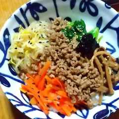 รูปของ ベーシックなピビンバ♪