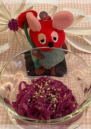 ♧紫キャベツのマリネ-レシピのメイン写真