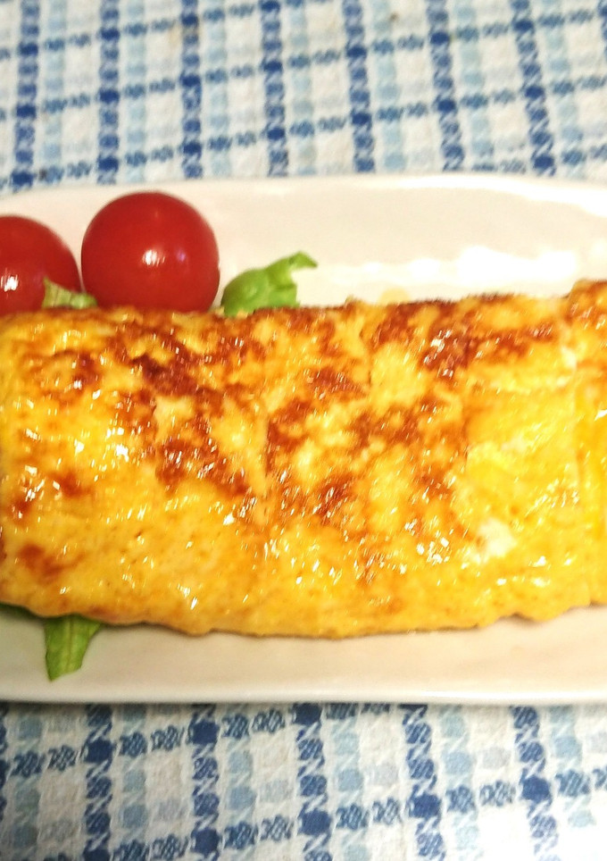 砂糖を使わない美味しい卵焼き-レシピのメイン写真