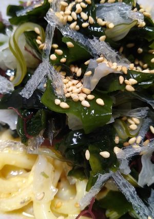 【5分メシ、洗いもの皿1つ】豆乳うどん-レシピのメイン写真