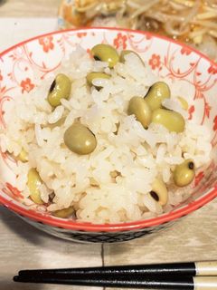豆まきの豆で炊き込みご飯-レシピのメイン写真