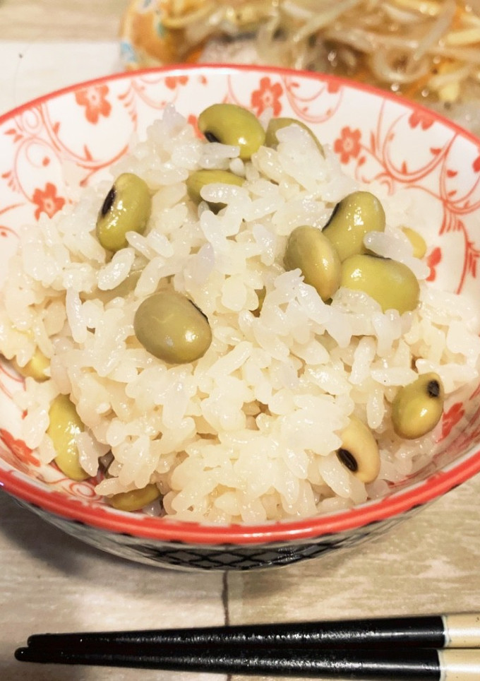 豆まきの豆で炊き込みご飯-レシピのメイン写真