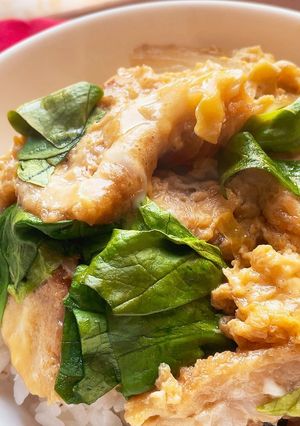 【残り物消費】カツ丼(たまご丼)-レシピのメイン写真