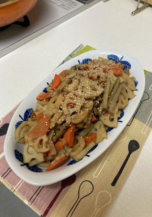麺つゆで☆きんぴら-レシピのメイン写真