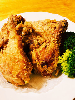 ポリ袋で簡単!骨付き鶏肉のしみしみ唐揚げ-レシピのメイン写真