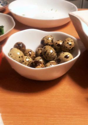 うずらの卵の殻付き炒め-レシピのメイン写真