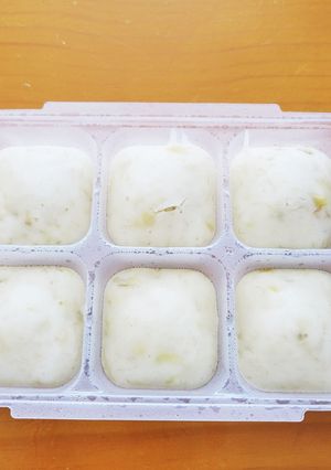 離乳食やおやつに☆米粉バナナ蒸しパン-レシピのメイン写真