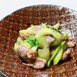 セロリと牛肉のクミン塩炒め