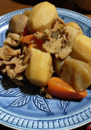 里芋と豚肉の煮っ転がし-レシピのメイン写真