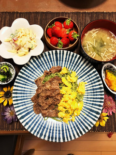 フライパン1つで瓦そば-レシピのメイン写真
