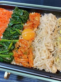 石焼ビビンバ風★ホットプレートBRUNO-レシピのメイン写真